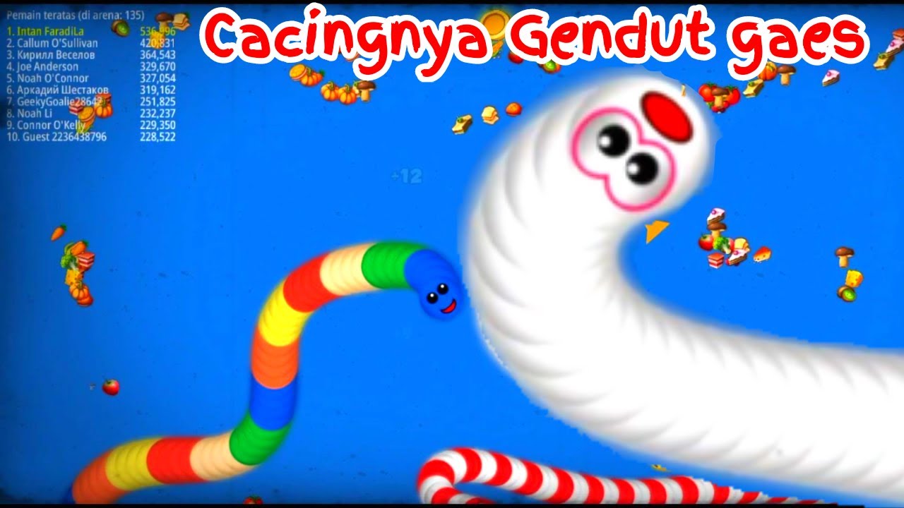 Epic Game Zona cacing Worms Zone Indonesia YouTube