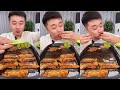 ASMR CHINESE FOOD MUKBANG EATING SHOW 거대한 핀 가리비, 소리좋은 여러가지 음식 먹방 모음이 팅쇼 리얼 사운드, 오마카세,돼지벨살구이 #15