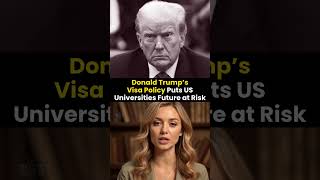 Donald Trump’s Visa Policy Puts US Universities Future at Risk #donaldtrump