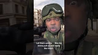 How much you wanna bet we won the war?! 😂🫡💯