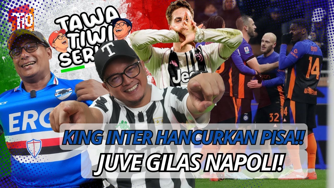 Giornata 22 : AC MILAN TERTAHAN, KING INTER DAN COMO PESTA GOL!!! 