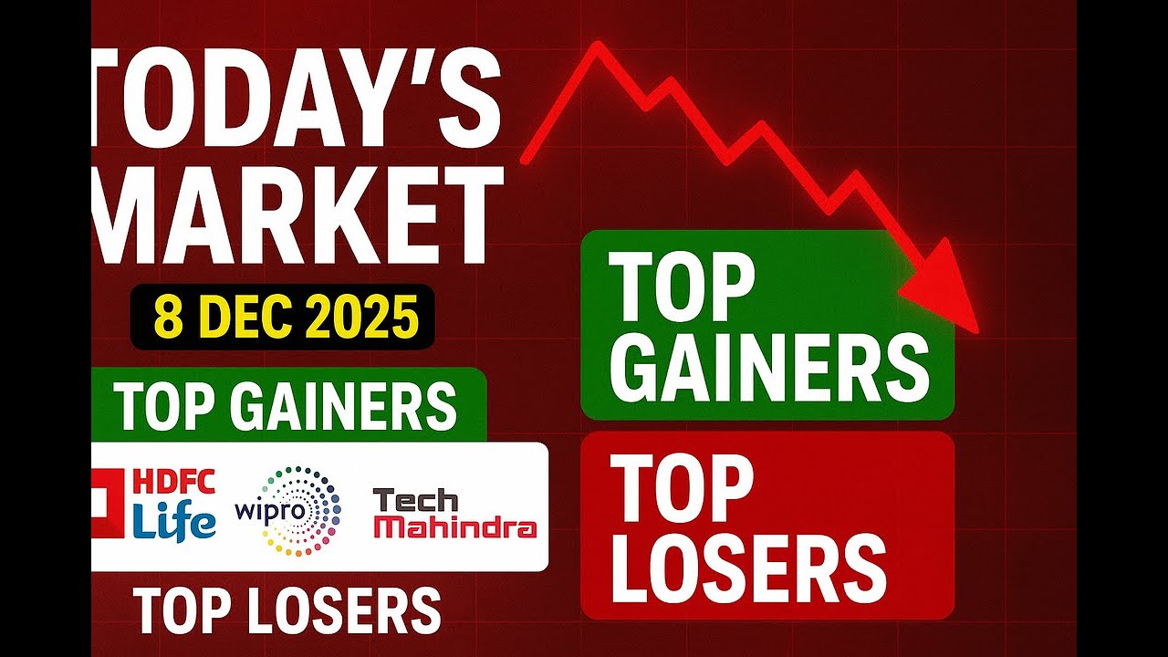 Performance Today Today’s Stock Market Performance | Top Gainers & Losers | Tomorrow’s ...