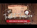 Trash to Treasure ❄ Cricut Drawing Pens ❄ Christmas Gift Bags