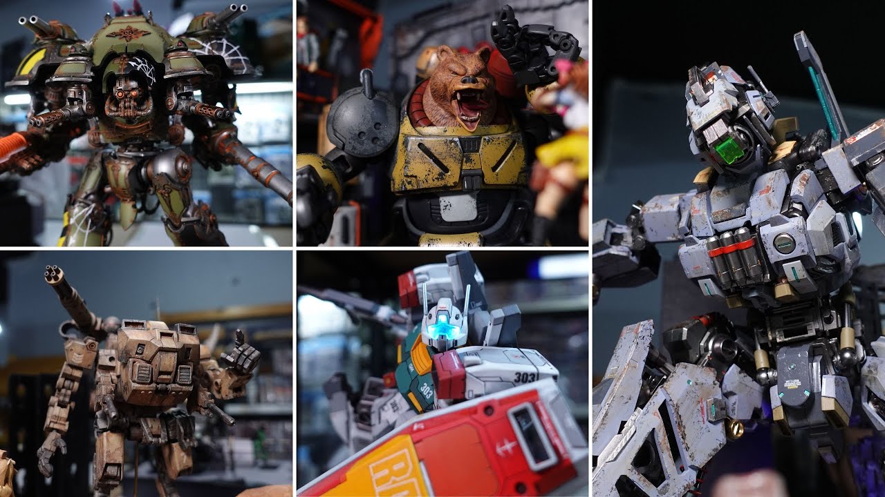 All entries and winners pick for MECHA Sci-Fi Diorama Competition 2024!