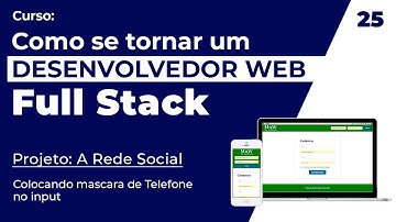 Colocando mascara de Telefone no input - Curso de Programação Web - Aula 25 - SobrinhoDev