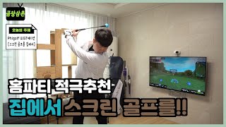 ⛳스크린 골프 집에서 완벽하게 연습하기/파이골프 WGT 에디션 / Phigolf