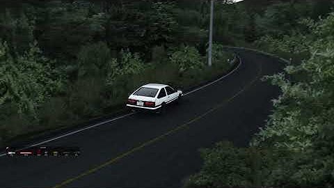 Zero Counter Steer Drift/AE86/Mt Akina