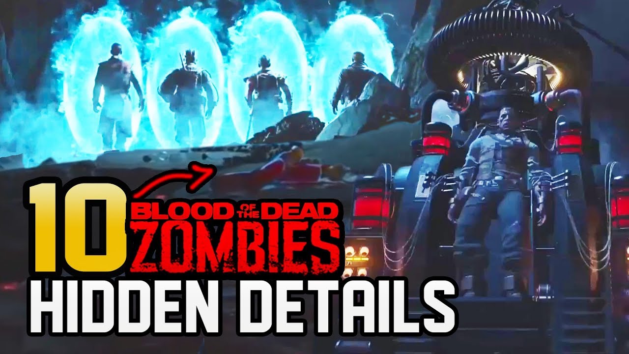 10 Hidden Ending Cutscene Details Blood Of The Dead Black Ops 4 Zombies
