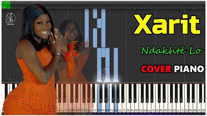 NDAKHTÉ LO - DEFAL NI ÑUN (XARIT) - COVER PIANO