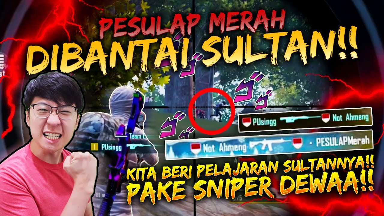 PESULAP MERAH VERSI PUBG DI BANTAI SULTAN!! KITA SAMPAHIN CUYY!! WAAKAKAKA | PUBG MOBILE