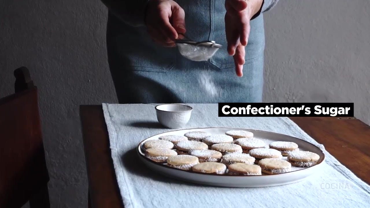 Alfajores argentinos con dulce de leche - La Dulceneta