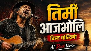 Timi Aajavoli Kina Boldinau - AI COVER SONG || Sudip Giri ||  तिमी आजभोलि किन बोल्दिनौ