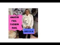 Amazon Fall Fashion Haul