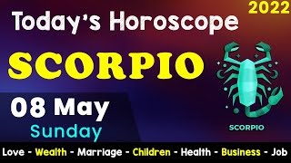 Scorpio Horoscope for Today | Aj Ka Din Kaisa Rahe Ga |  Aaj Ka Din | Daily Horoscope 08 May 2022