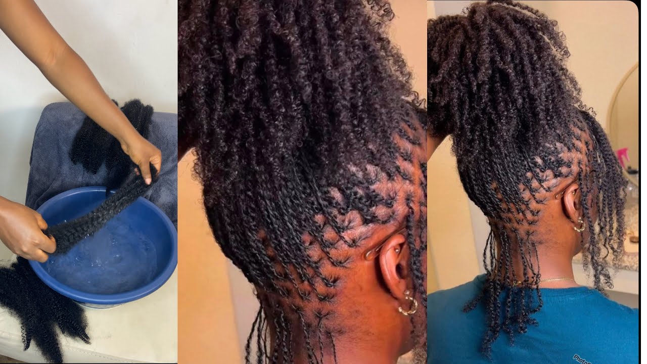 Это результат использования синтетических волос😱😱 Давайте создадим этот образ с микрокосичками из...