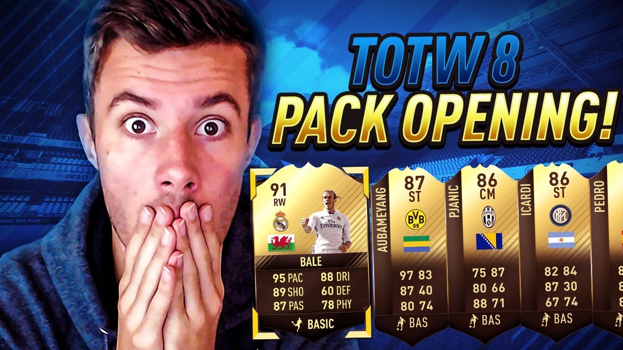 ICH WILL INFORM GARETH BALE!! FIFA 17 PACK OPENING (TOTW8)