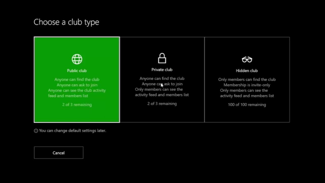 How to Create Gamers Club on Xbox One - YouTube