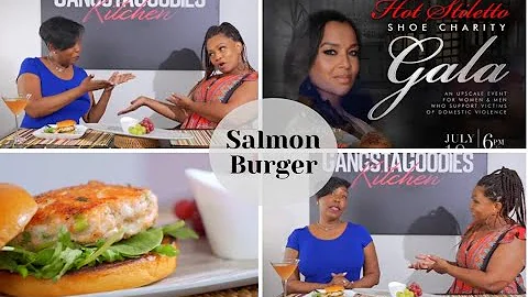 Salmon Burgers with Hot Stiletto Founder, Vicki Ke...