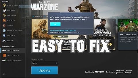 Call of Duty WarZone update FIX we