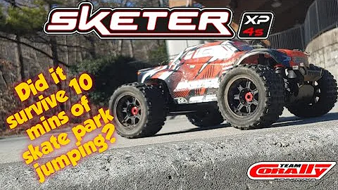 Team Corally Sketer 4s XP Skate Park Run - did it survive with no breaks???