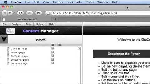 03 SiteGrinder 3 Workflow Essentials Part 2 Content   Photoshop to HTML Websites