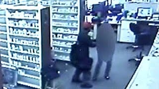 Pharmacy Robbery Caught on Camera
