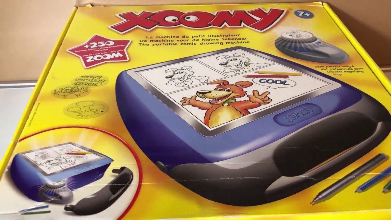 Apprendre A Dessiner Avec XOOMY La Machine Du Petit Illustrateur Learn How  To Draw With Xoomy 