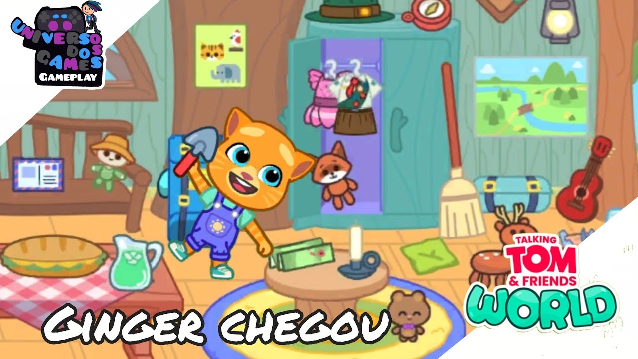(Nova atualização) ginger está de volta nova fazenda e mais (talking tom and friends world)