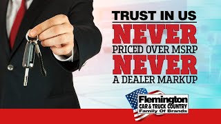 Never Pay Over MSRP at Flemington