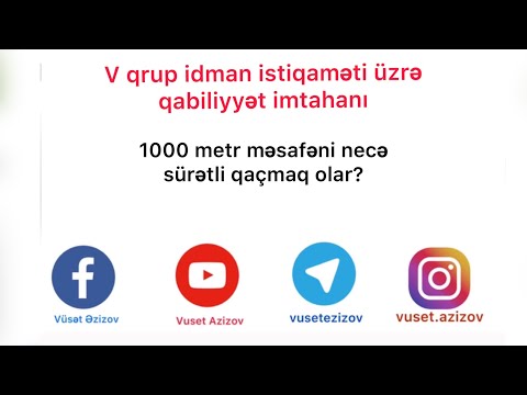 İdman Akademiyası 100 metr qaçış