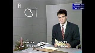 Denník ČST, F1, 24. 12. 1992