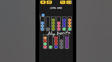 ball sort puzzle level 4992