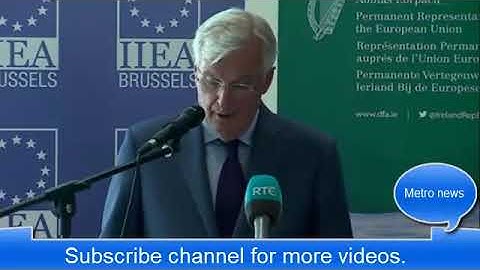Barnier on Brexit 