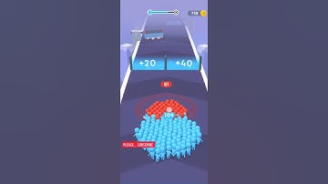 count master level 10 / count master stickman clash / #shorts / runner and fun race with a crowd