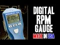 Measure RPMs!  Monarch PT99 Digital Non-Contact Optical Tachometer - MADE IN USA