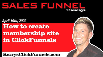 How to create a membership site in ClickFunnels
