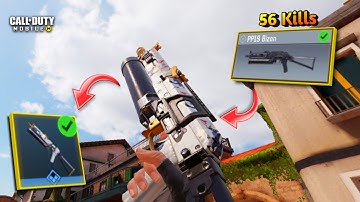 COD Mobile 10v10 Rust Domination PP19 Bizon SMG 56 Kills Victory 150 Point Challenge Multiplayer