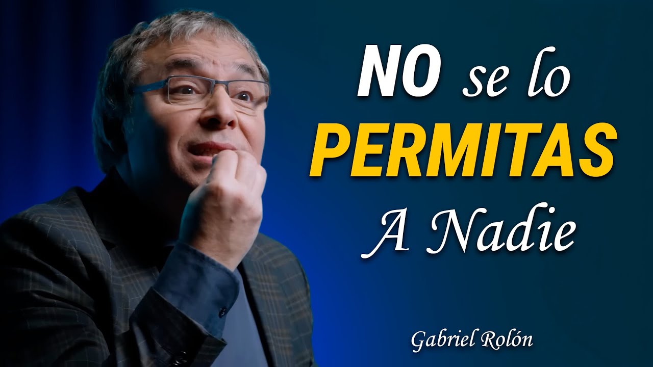 “Una persona que se respeta JAMÁS acepta esto de su pareja…” Gabriel Rolón