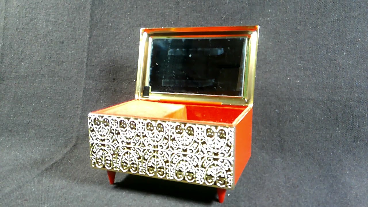 昭和レトロ 天地真理 オルゴール エリーゼのために レトロ 宝石箱