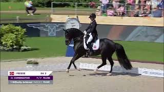 Total Hope OLD - Isabel Freese i Grand Prix Freestyle EM with a score at 82.593%