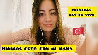 HICIMOS ESTO CON MI MAMÁ  MIESTRAS HAGO EN VIVO