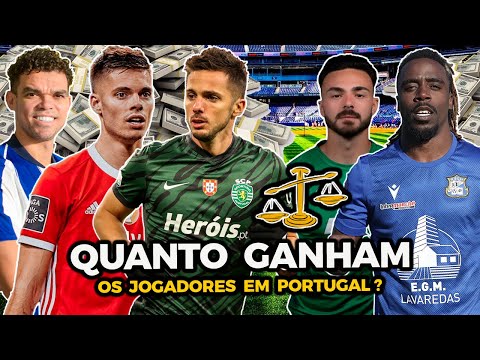 Quanto Ganha um Jogador em Portugal?