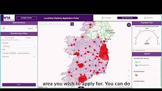 How to use the NTA Local Area Hackney Application portal