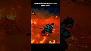 Breathing forms of all hashira #demonslayer #demon #yt #ytshorts #hashira