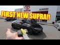 Taking Delivery of my TOYOTA SUPRA!!