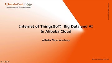 Double 11 | IoT, AI and Big Data for Double 11