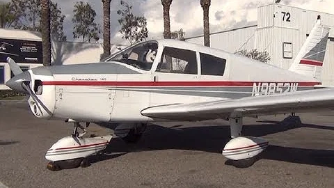 Flight on a 1967 Piper PA-28-140 (BUR-VNY)