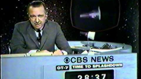 CBS News Coverage of The Gemini 7 Splashdown and Recovery Part 3