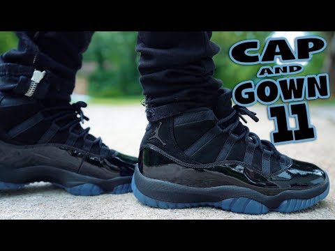 jordan 11 cap and gown size 13