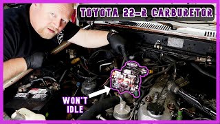 Fixing a Toyota 22R That Will Not Idle